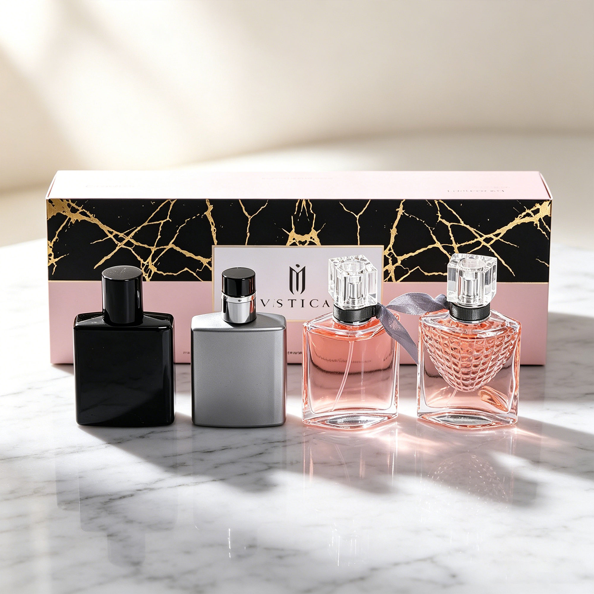 Perfume And Fragrance Difference - ชุดน้ำหอมผสม 4 ขวด ขนาด 30 มล.