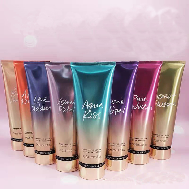 Perfume Fragrance Lotion - น้ำหอมวิคตอเรีย236มล. น้ำหอมมอยส์เจอไรเซอร์ติดทนนานโลชั่นทาตัวน้ำหอมบำรุงมือ