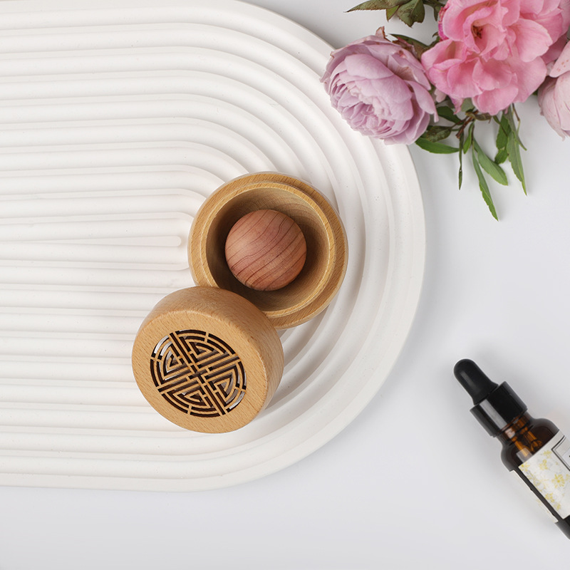กล่องไม้หอมโบราณแบบพกพา ไม่มีน - Fragrance Perfume Car บทวิจารณ์และราคา