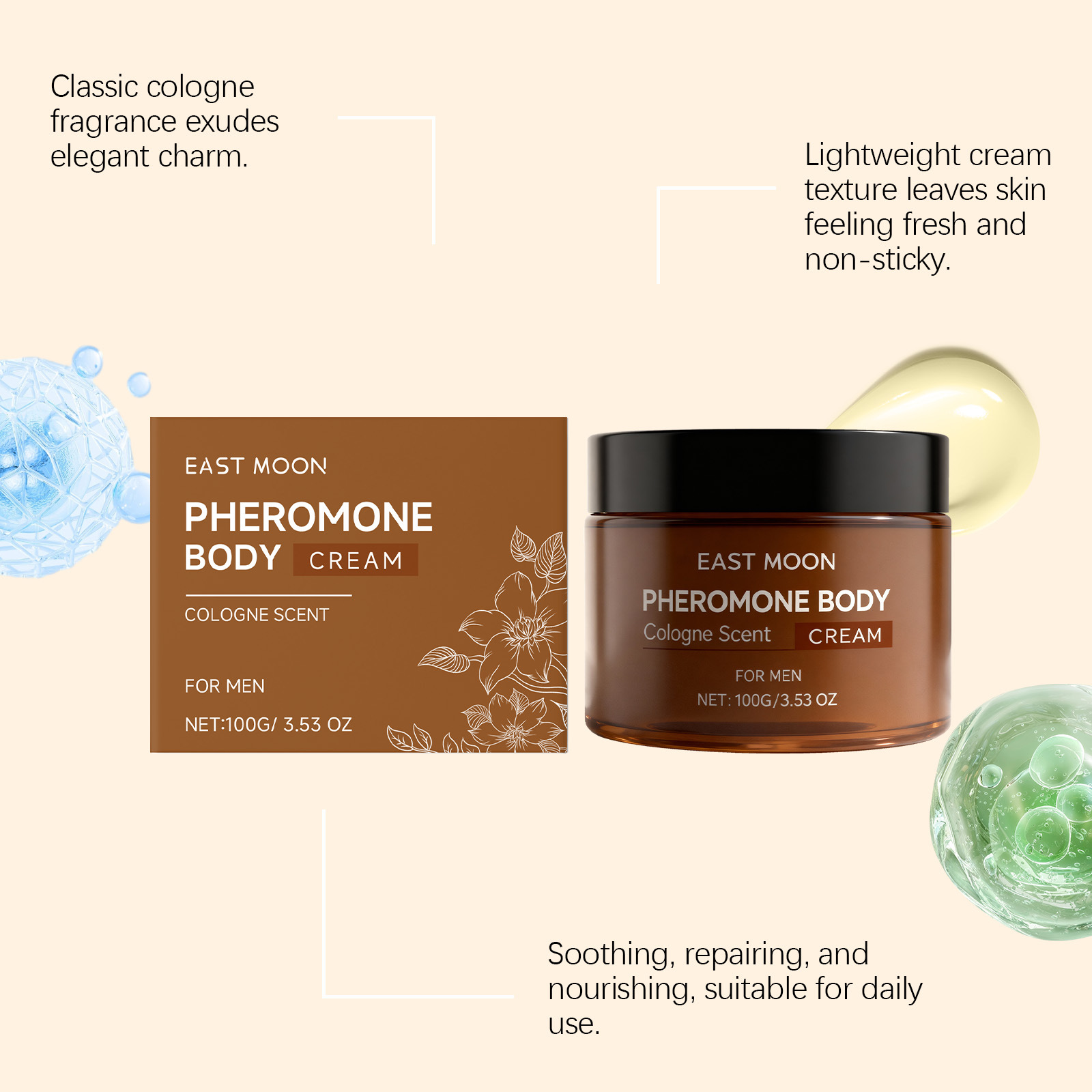 อีสต์มูน เม็น แฟรแกรนซ์ มอยส์เ - Perfume Fragrance Lotion บทวิจารณ์และราคา