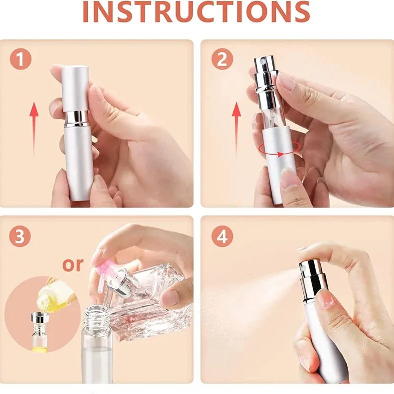 4 ชิ้น + 4 อุปกรณ์เสริม 5 มิลล - Perfume Fragrance Booster บทวิจารณ์และราคา