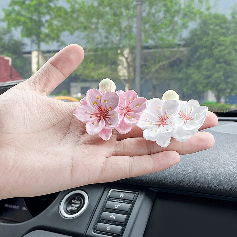 คลิปหนีบปรับอากาศรูปดอกไม้ 1 ช - Fragrance Perfume Car บทวิจารณ์และราคา