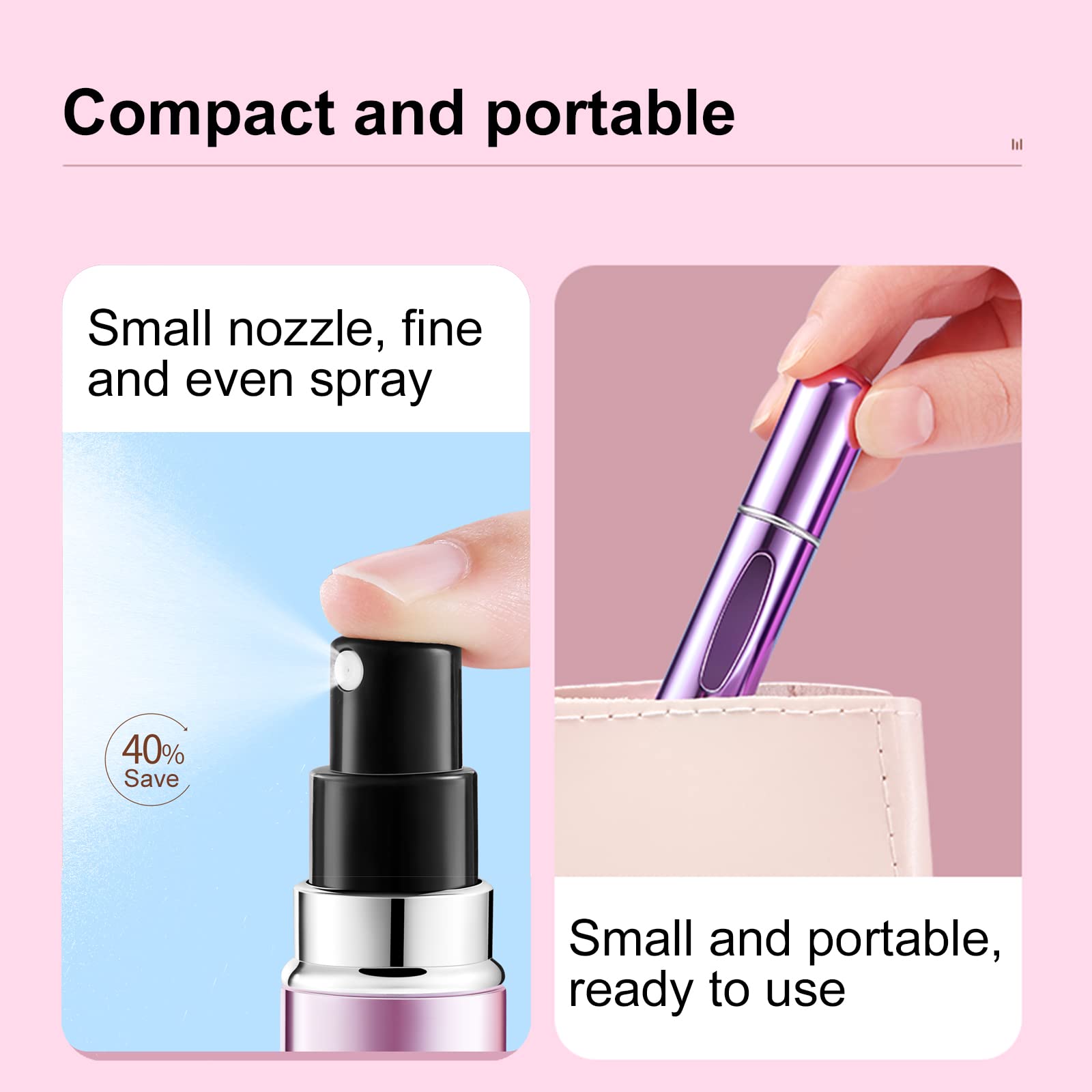 ขวดน้ำหอมขนาดเล็กแบบเติมได้ ขว - Perfume Fragrance Booster บทวิจารณ์และราคา